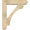 Ekena Millwork Legacy Craftsman Rough Sawn Bracket w/ Offset Brace, Douglas Fir, 6"W x 24"D x 28"H BKT0604X24X28LEC04RDF - alternate 2